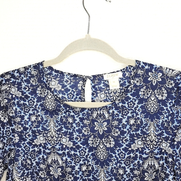 J. Crew tunic top. Navy Blue, 00 - Picture 9 of 9